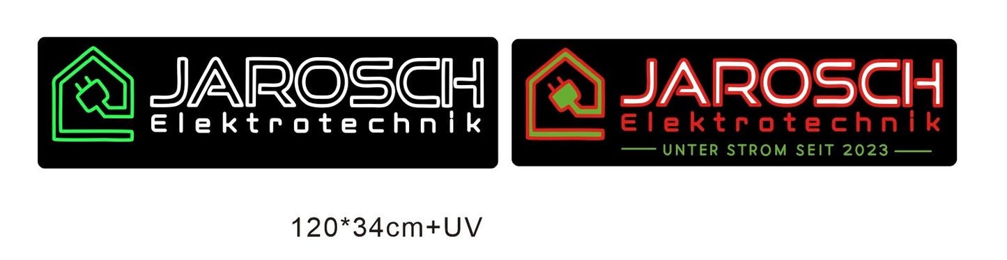 LED Neonschild: Jarosch