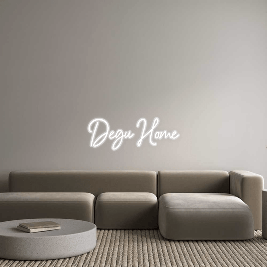 Personalisierbares Neon - LED - Schild in Pink, ideal als Wanddekoration für Wohnzimmer oder Geschäftsräume