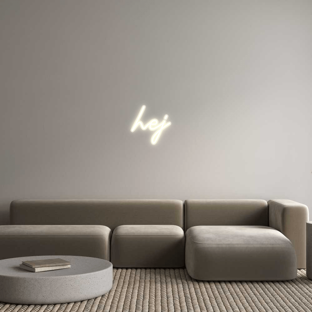 Personalisierbares Neon - LED - Schild in Pink, ideal als Wanddekoration für Wohnzimmer oder Geschäftsräume