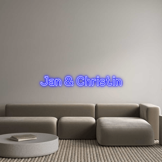 Personalisierbares Neon - LED - Schild in Pink, ideal als Wanddekoration für Wohnzimmer oder Geschäftsräume
