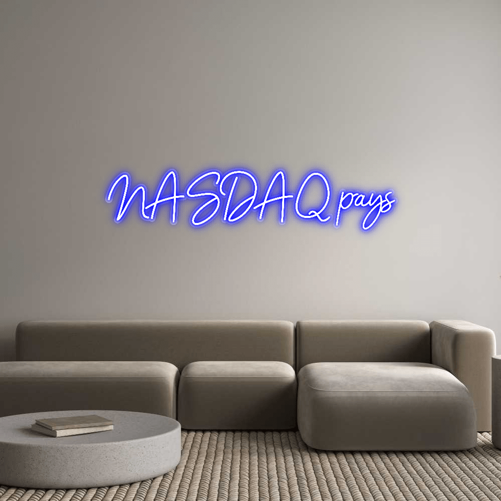 Personalisierbares Neon - LED - Schild in Pink, ideal als Wanddekoration für Wohnzimmer oder Geschäftsräume